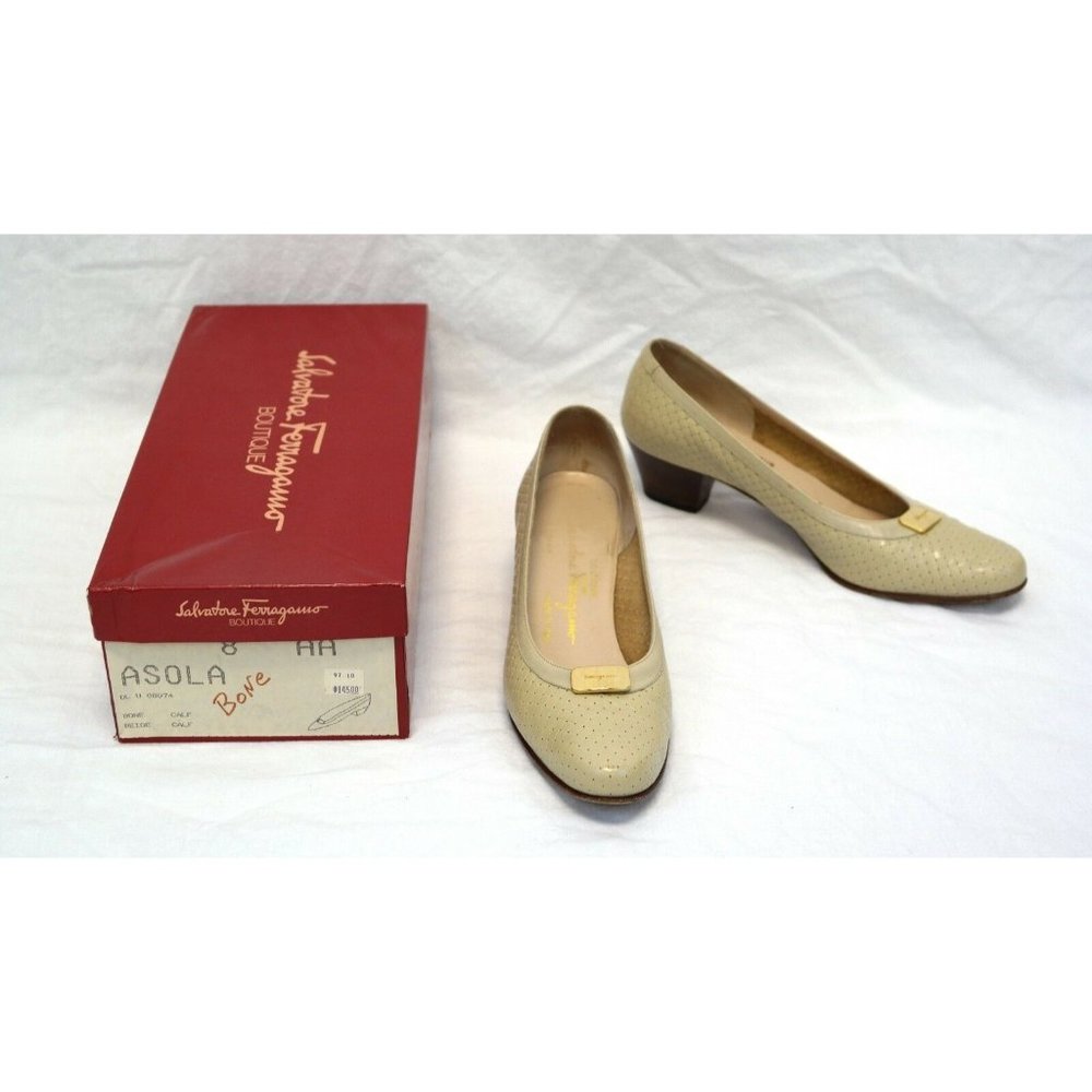 Vintage Salvatore Ferragamo 'Asola' Shoes | Sz 8